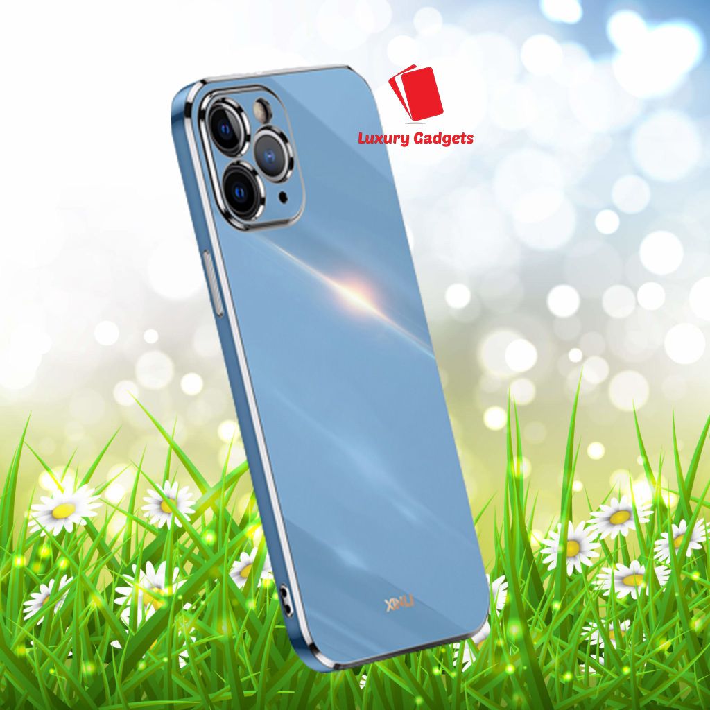 6D Case For i.Phone 11 Pro Max - Luxury Fashion Electroplated My Case With Carmera Bumper Protection Flexible Shiny Soft Plating Silicone Trendy Stylish Back Cover