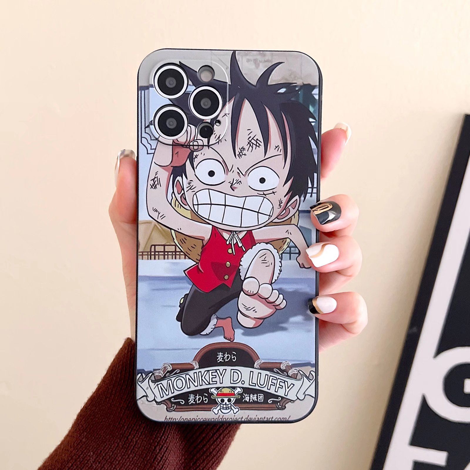 Olige Case , For Realme GT Master 8i C21Y C25 C25Y C25s C20 C20A C21 GT NEO 2 X7 8 7 5 Pro 7i 6i 5i 5s C17 C15 C12 C11 2021 C2 C3 Cartoon One Piece Luffy Silicone Soft Phone Case ,