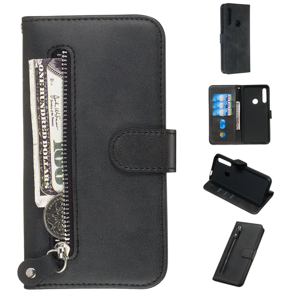For Huawei Y7A Y5P Y6P Y9S Y7P Y5 Y6 Y7  Y7 Pro  Y7 Y9 Prime  Phone Case Retro Anti-Fall Leather Wallet Cellphone Flip Cover Casing