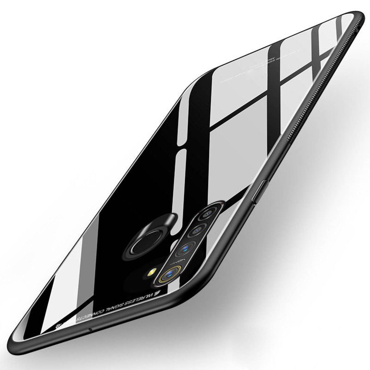 Realme 5 / Realme 5i / Realme 5s  ▶ a HONG KONG DESIGN Scratchproof Tempered Glass Back Cover Case