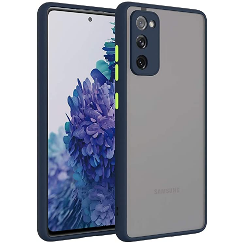 Samsung Galaxy S20 / S20 5G / SM-G981B / SM-G981F - Luxury Matte Shockproof Camera Bumper Protective Smoky Transparent Trendy Stylish Back Cover Case