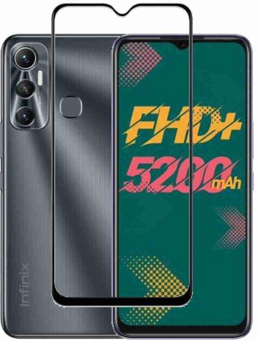 9H Full Glue Tempered Glass Screen Protector FOR Infinix Hot 11
