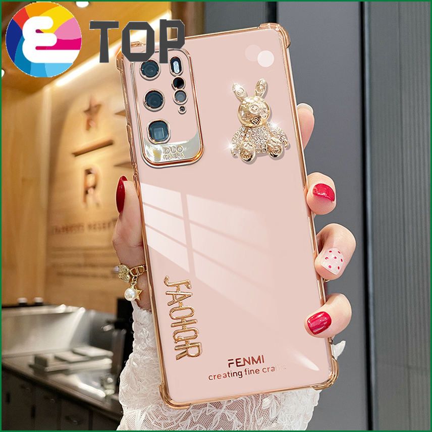 Suitable for Huawei p40 mobile phone shell female models huaweip50 shell p30 new p20pro all-inclusive cartoon cute