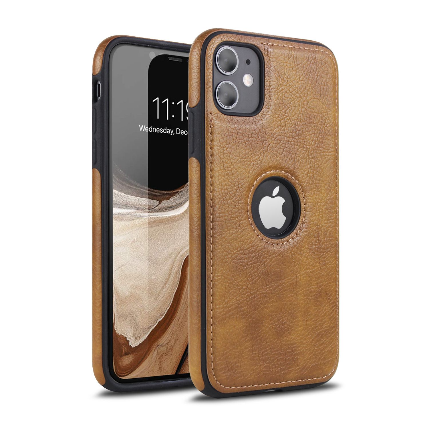 【 ETOP 】 Luxury Vintage Leather Skin Case Cover For iPhone 11 Pro Max 6 6s 7 8 plus X XR XS MAX
