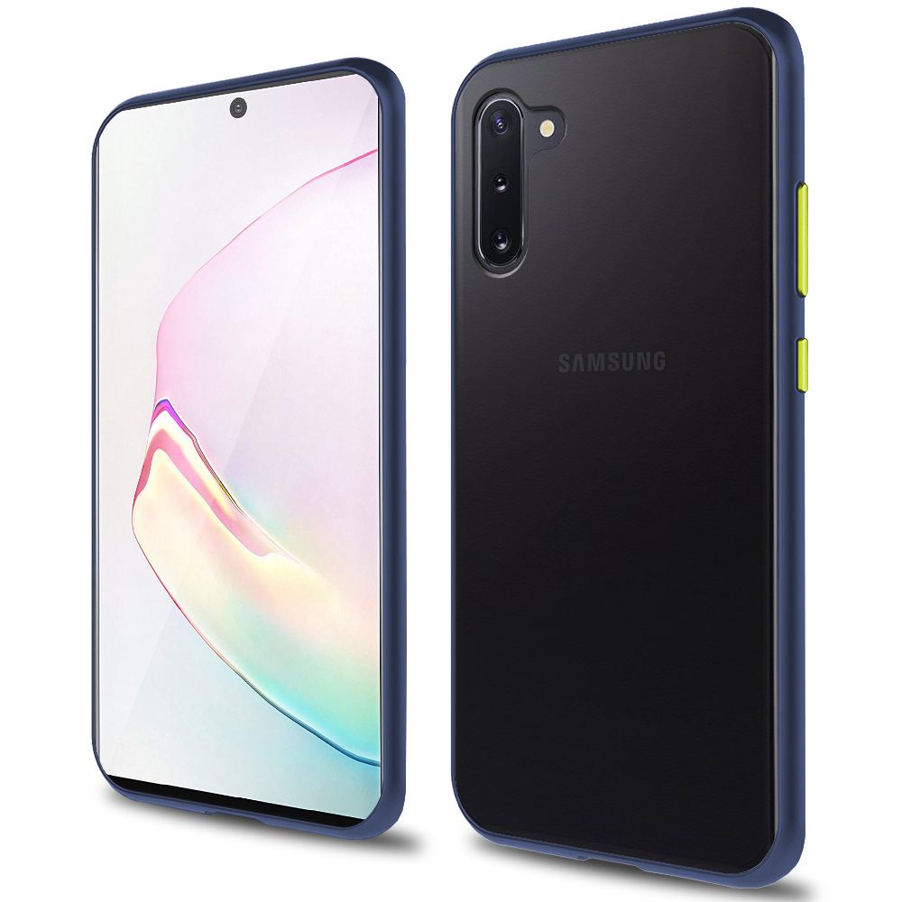 Shockproof Matte Transparent Case For Samsung Galaxy Note 10 Phone Case Hard Silicone Bumper Cover