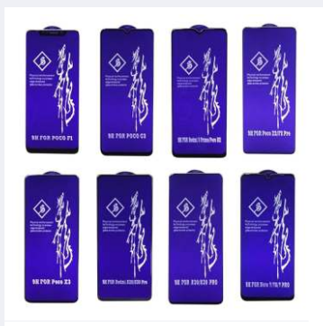 FOR XIAOMI REDMI Tempered Glass Screen Protector NOTE 10 PRO MAX / NOTE 10 PRO / NOTE 10 / NOTE 9 PRO MAX / NOTE 9 PRO / NOTE 9S / NOTE 9 / NOTE 8 / NOTE 8 PRO / NOTE 7 PRO / NOTE 7 / 7S  BY M.B TELICOM