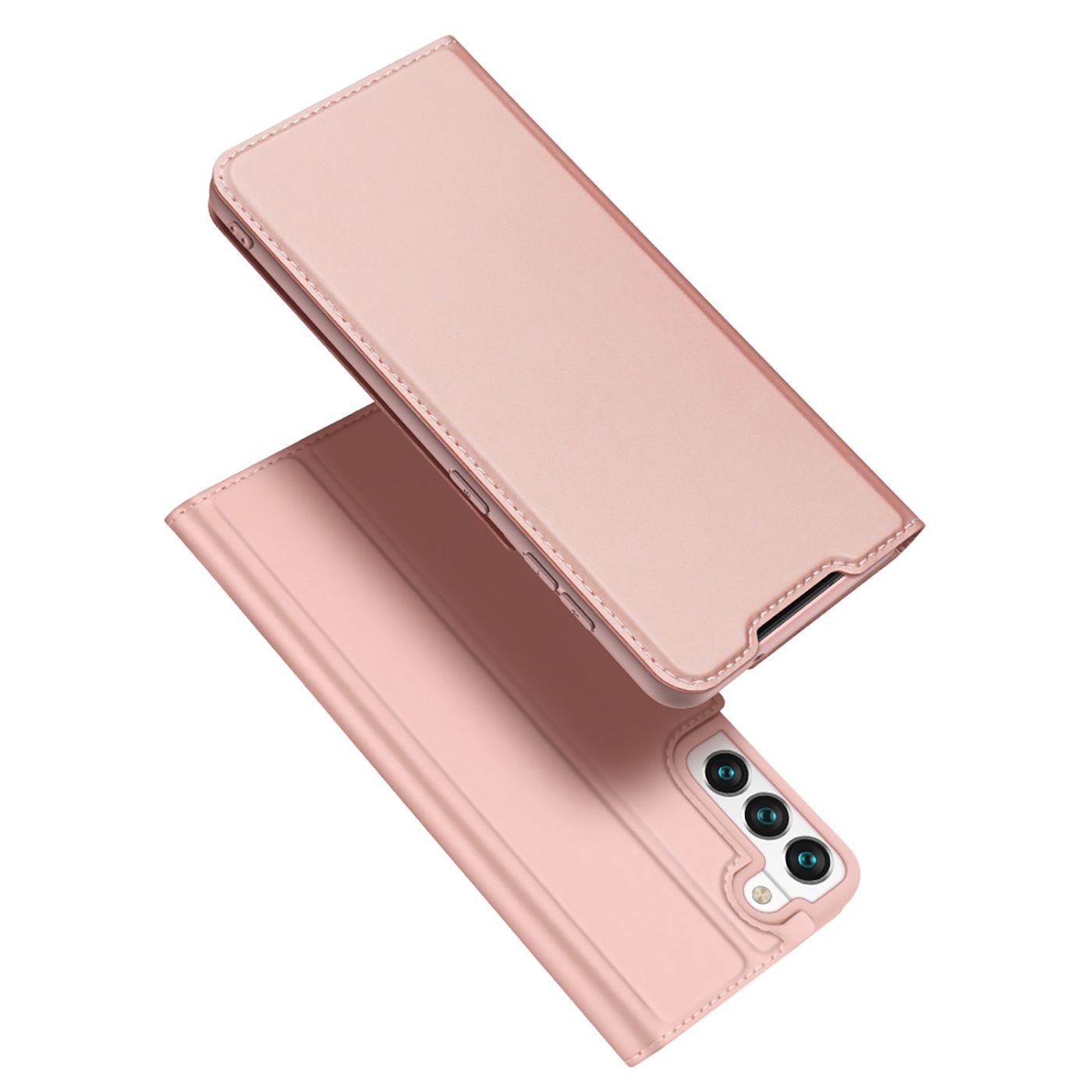 For Samsung Galaxy S22 5G DUX DUCIS Skin Pro Series Horizontal Flip Leather Phone Case with Holder & Card Slots