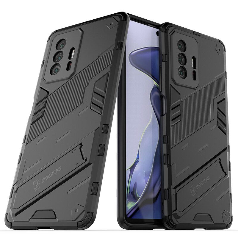 For Xiaomi 11T Pro Case Camera Protection Back Cover Bumper with Kickstand Phone Stand Hardcase