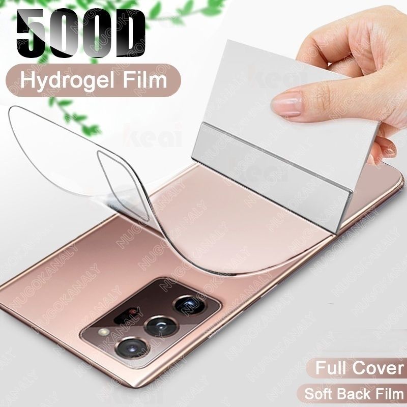 Back Side Protector Clear Hydrogel Poly for Samsung Galaxy SA Note 9