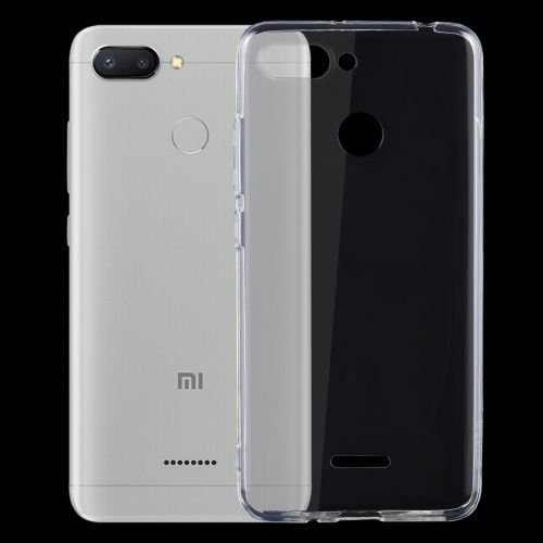 Back Case For Xiaomi Redmi 6 Transparent Cover Tpu Back Case