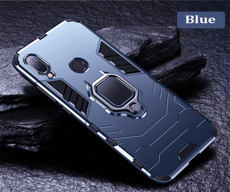 4 in 1 Case on the For Xiaomi Redmi Note 7 7pro Case Cover Shockproof Redmi 7 Note 7 Pro Frosted black Protective Xiomi note7