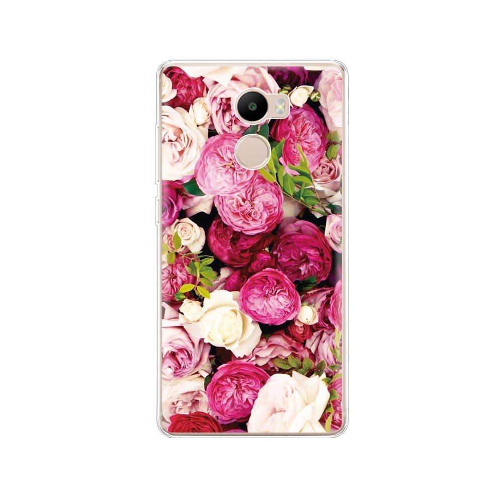 For Xiaomi Redmi 4 pro Case Painted Silicon Soft TPU Back Phone Cover For Redmi 4 prime Case for redmi 4 Protective Coque Bumper