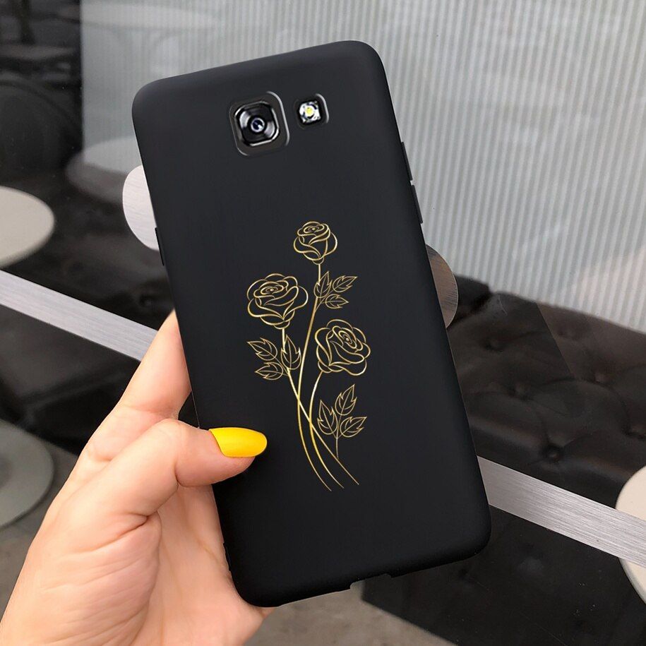 For Samsung J4 Plus Case For Samsung J4 2018 Cover Matte TPU Daisy Phone Case For Samsung Galaxy J4 Plus J4+ J4 2018 Soft Fundas