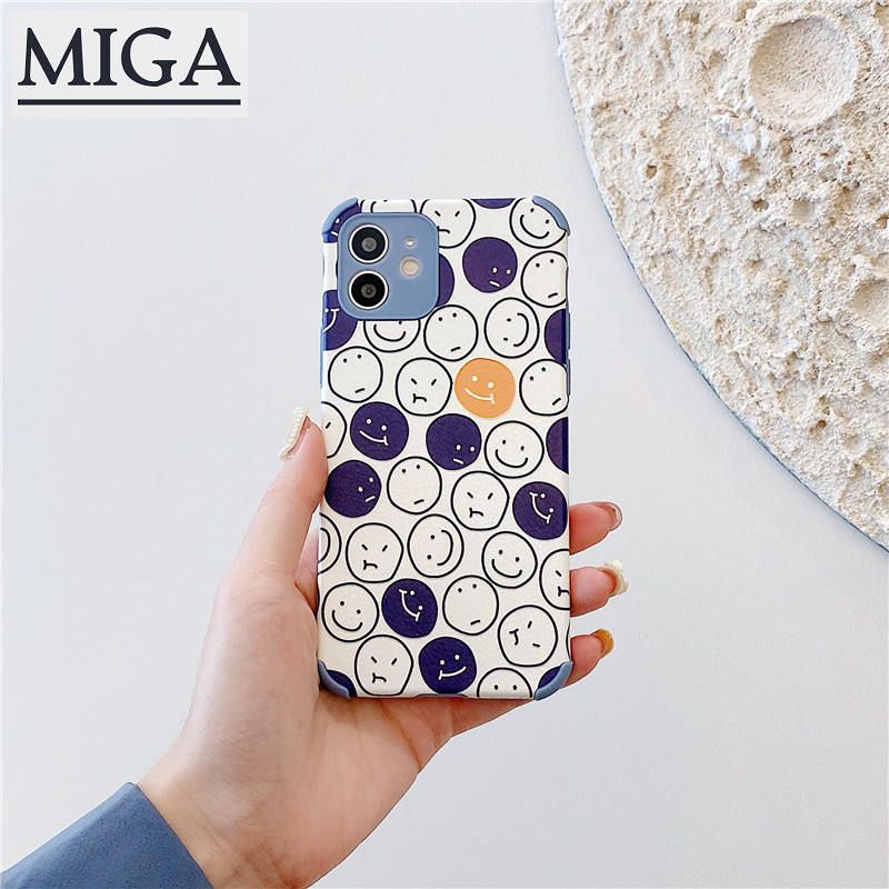 Sescase Cute Emoji Smile Casing for Xiaomi Mi 11 Pro Mi 11 Lite  Mi 10 Pro Mi 10S Mi 10T Pro Mi 10 Lite CC9E CC9 Pro Mi 9 Pro Mi 8 Lite Note 9 Pro POCO X2 POCO F2 Pro POCO F3 Love Side Pattern Phone Case with Freebie