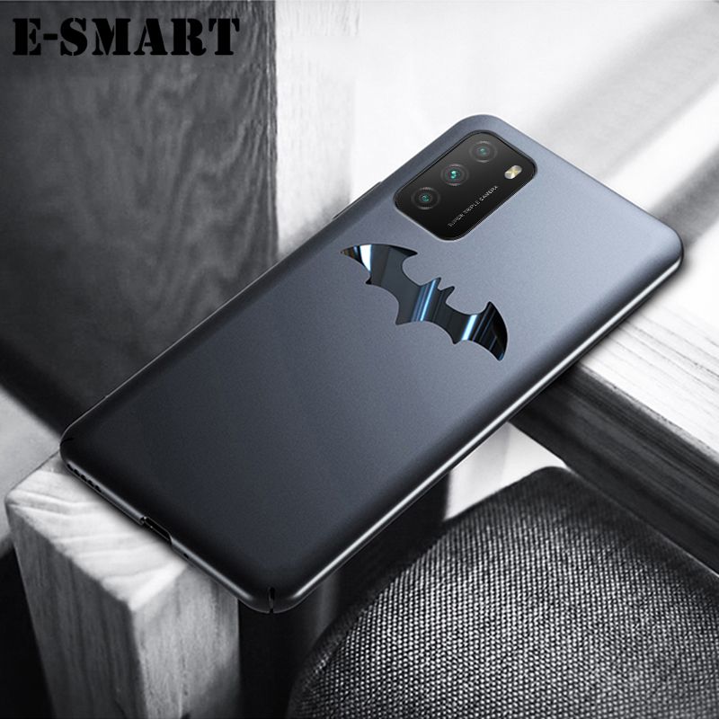 Phone Case OPPO A16 Batman Back Cover Full Protector Metal Bat design Ultra-thin Shockproof Cover For OPPO A16 Case