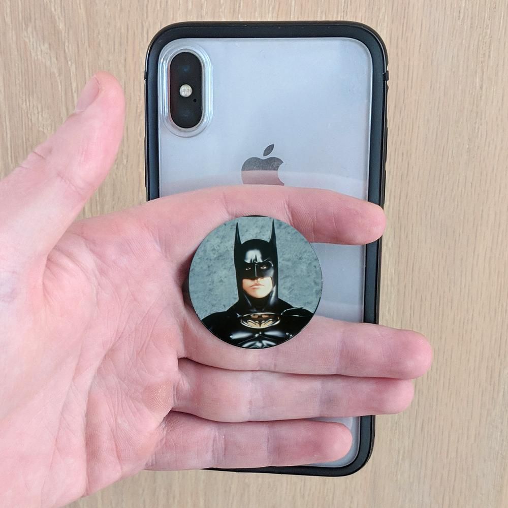 3D Pop Up Socket For Mobile With Phone Holder Socket Hook For Car-Batman