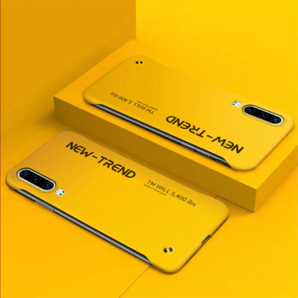 Case For Huawei P30 Casing Borderless Hard Shell Phone Case Trendy Fashion All Inclusive Pc Hard Case Back Cover Simple Frosted Phone Case