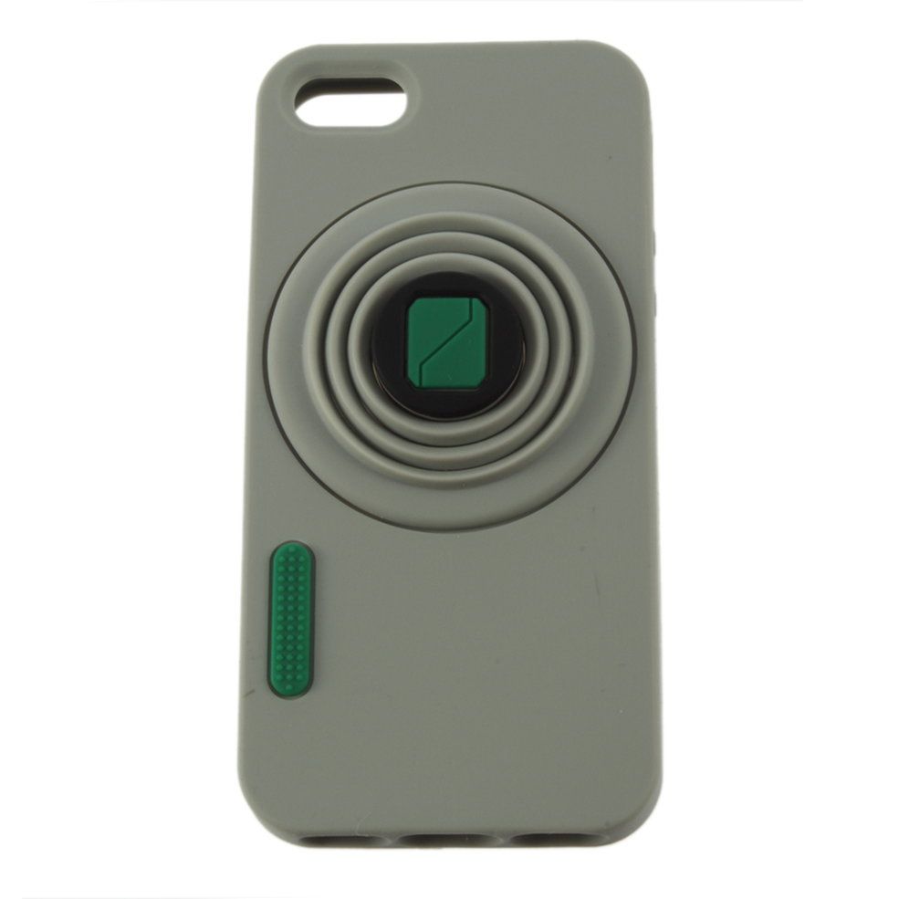 Camera style silicon case cover for Iphone 5