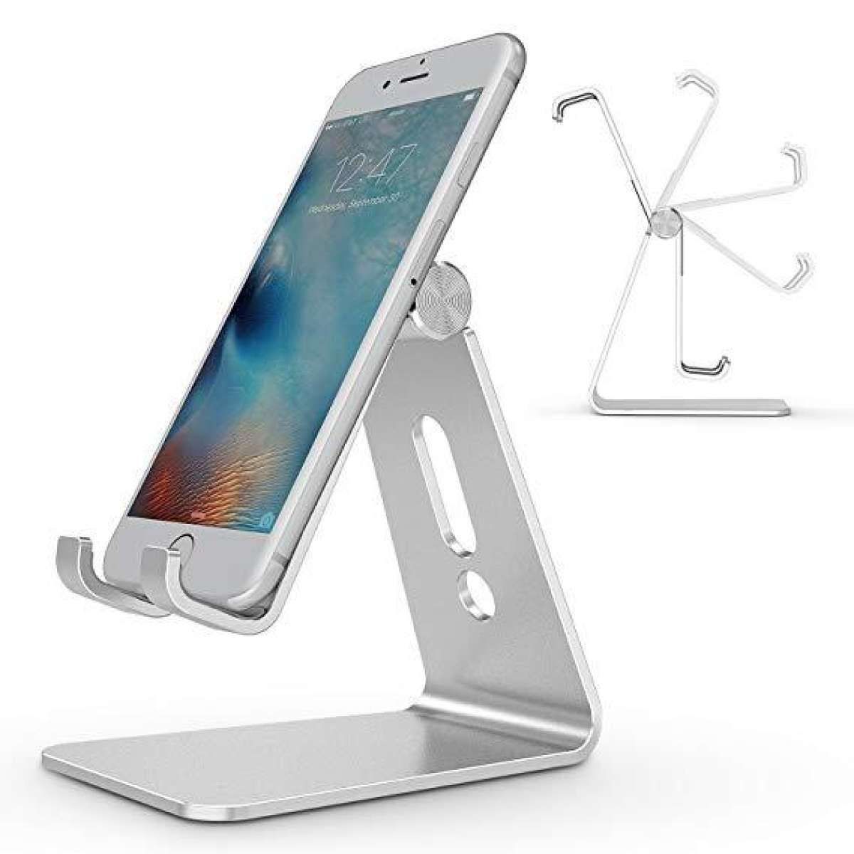 Universal Aluminum Metal Best Quality Mobile Phone Tablet Holder Desk Stand