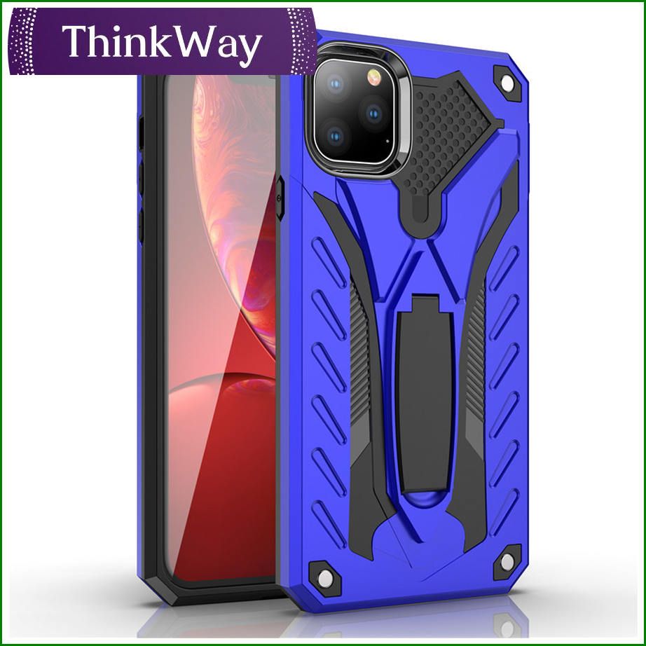 New Hard Case Iron Kickstand Cover Robot Transformer Phantom Style Robot Standing Cover Case For iphone XS MAX & iphone XR