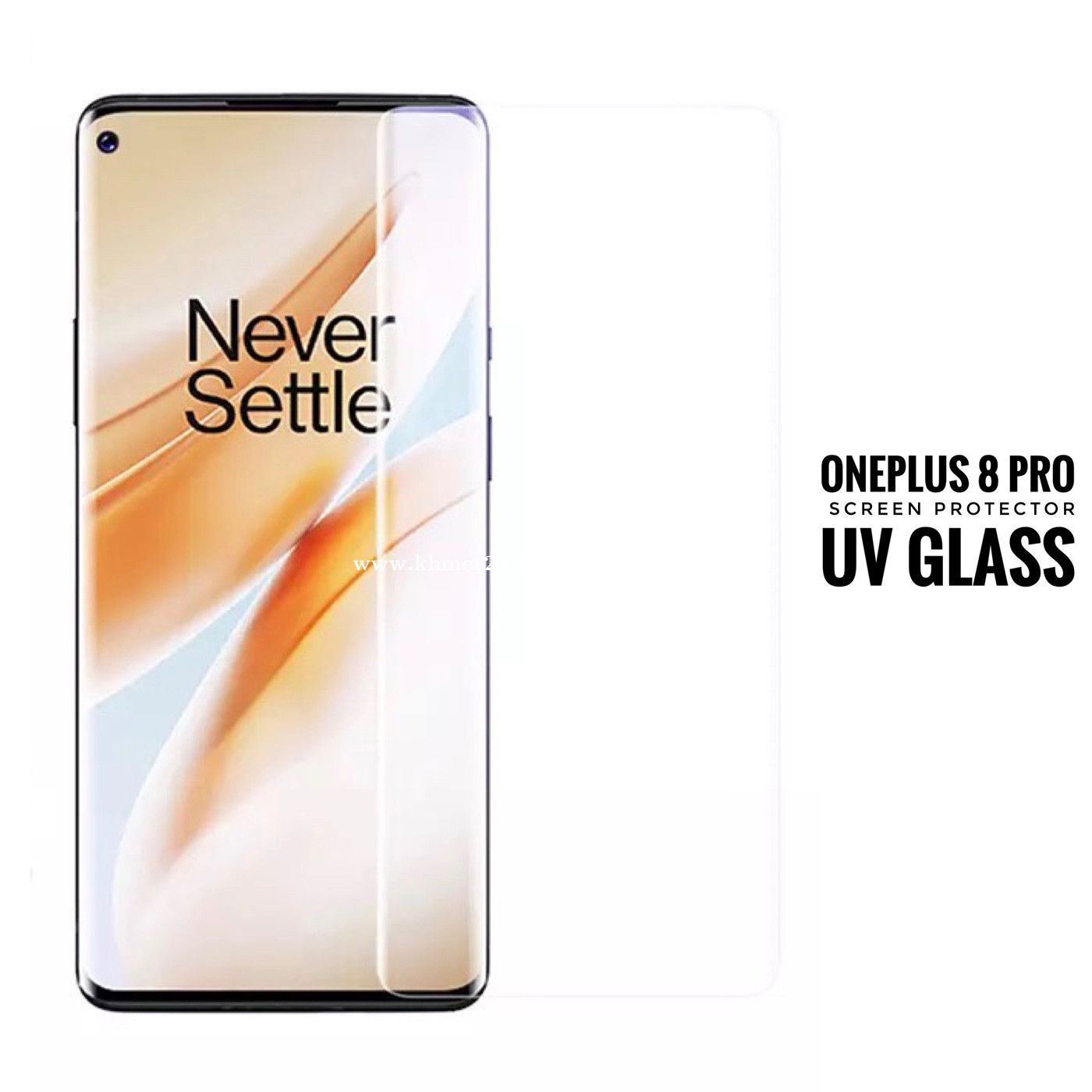 FOR ONEPLUS 10 PRO / FOR ONEPLUS 9 PRO / 7 PRO / ONEPLUS 7T PRO / ONEPLUS 8 / ONEPLUS 8 PRO / 1+7 PRO / 1+8 / 1+8 PRO (A+ GRADE) UV Light Adhesive Tempered Glass Screen Protector -transparent