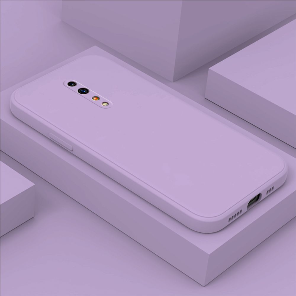 Hontinga for OPPO Reno Z Case Thin Soft Luxury Square Liquid Silicone Phone Case Candy Cover