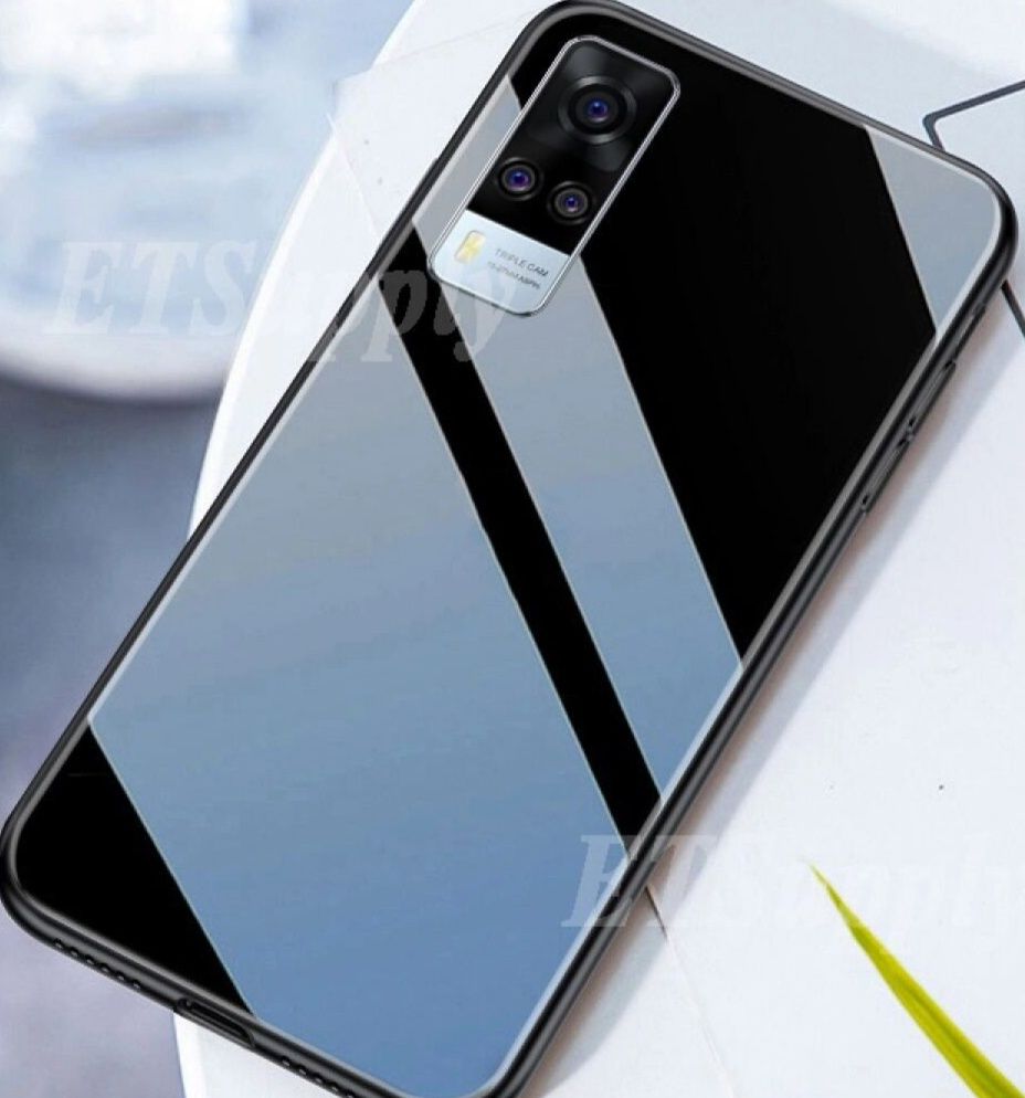 Glass case back cover For Vivo V21E