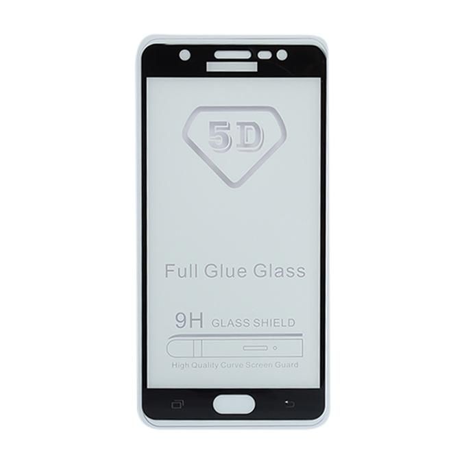 5D 9H Tempered Glass Screen Protector for Samsung Galaxy J7 max -Black