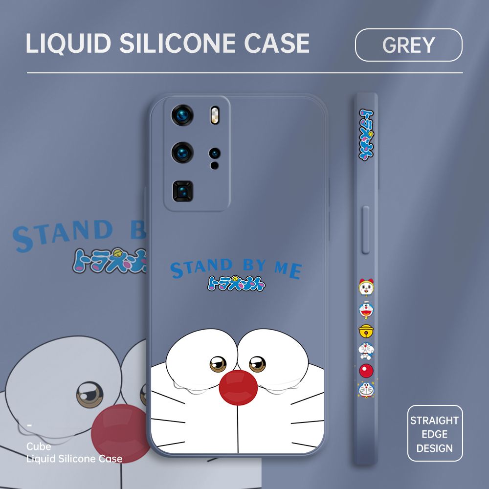 ZeroQiQi for Huawei P40 Pro Case Cartoon Weeping Cat Phone Cover Soft Full Lens Protection Casing Ultra Thin Soft Liquid Silicone Phone Cases