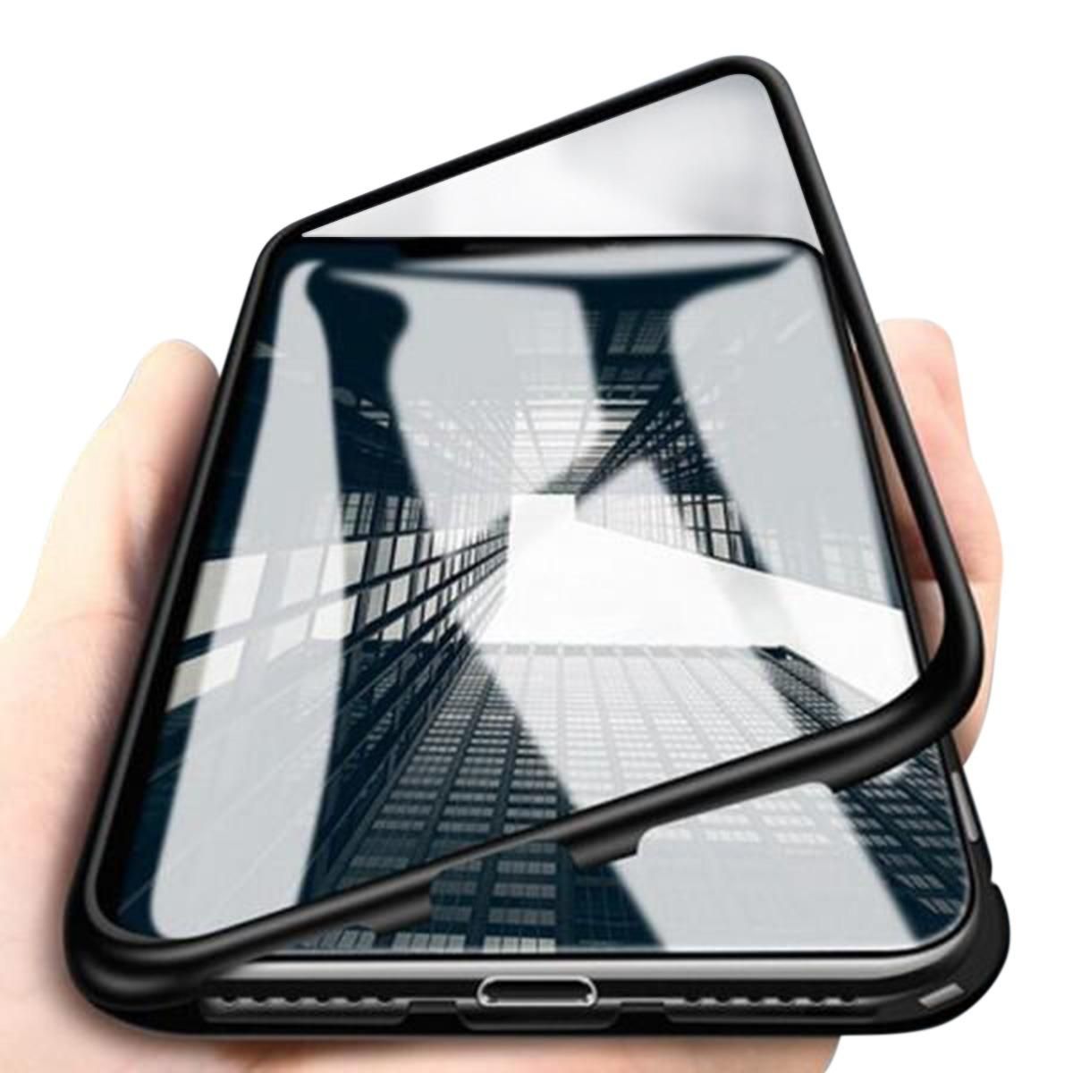 Original 360 Degree Metal Case For Vivo V11 Pro -Black