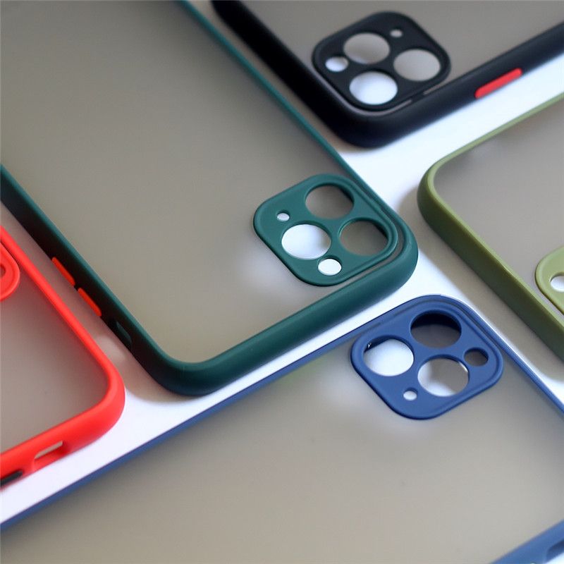 Luxurious Translucent Smoky Matte Shockproof Back Case_iPhone 12 Pro Max