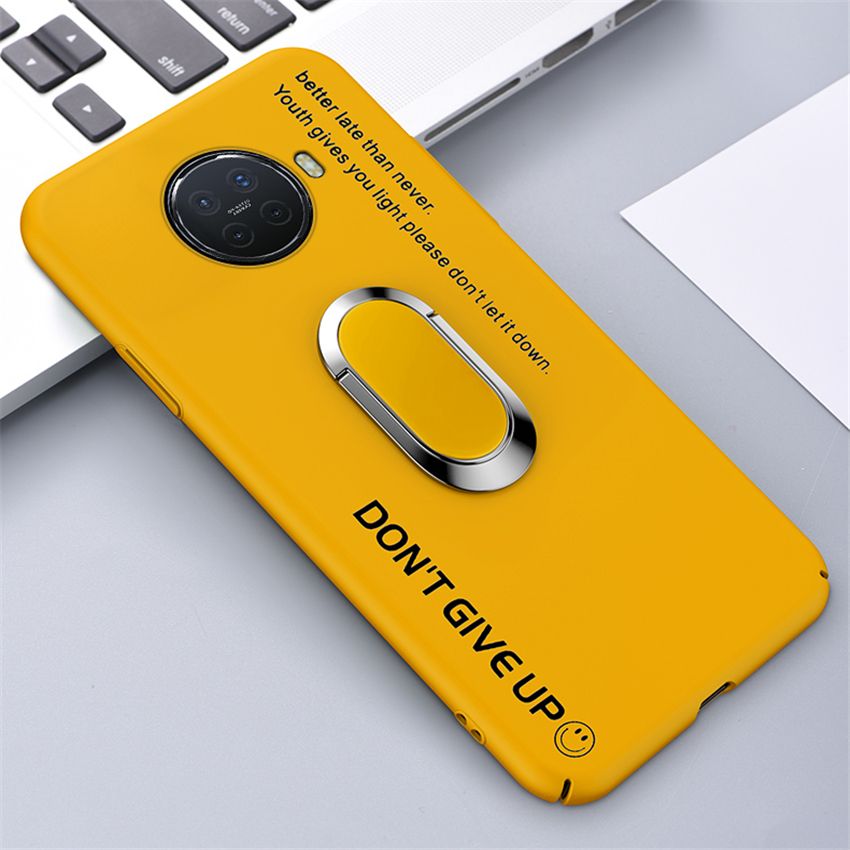 lthmy Ultra-thin Colorful Matte Hard PC Phone Case For OPPO Reno Ace2/Oppo Ace2 Magnetic Stand Cute Frosted Cover