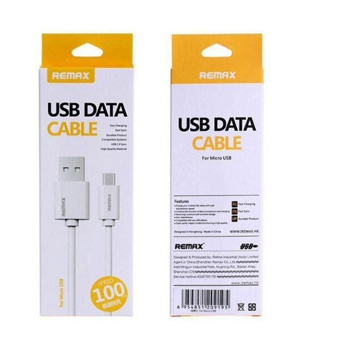 Exclusive Micro USB Fast Charger Cable - White