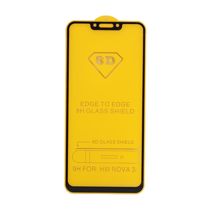 6D 9H Tempered Glass Screen Protector for Huawei Nova 3i -Black