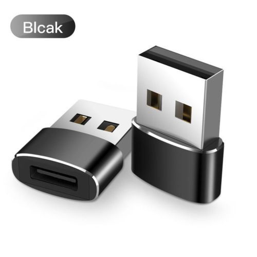 USB-C Male Type C to USB Adapter 2.0 A Female Data Converter Connector Adapter