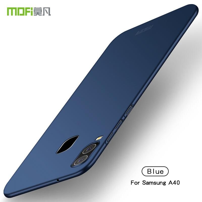 Case for Galaxy A40 2019 Case Phone Case Full Cover 360 Fashion Design Back Cover Ultra-thin Metallic feel