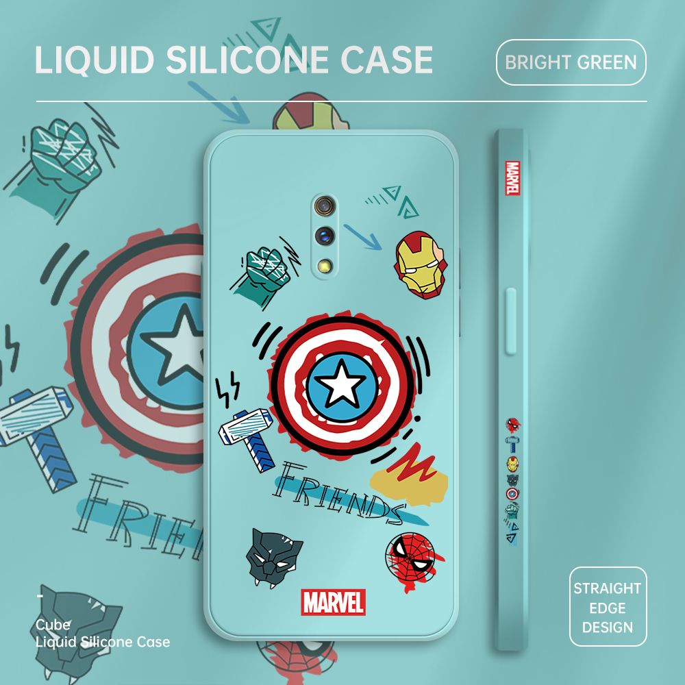 ZeroQiQi for OPPO K3 Case Cartoon Anime Icon Phone Cover Soft Full Lens Protection Casing Ultra Thin Soft Liquid Silicone Phone Cases