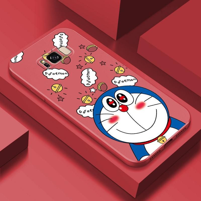 Cartoon Liquid Silicone Case For Samsung Galaxy S8 / G950 ​Thin Soft Protective Back Cover Case