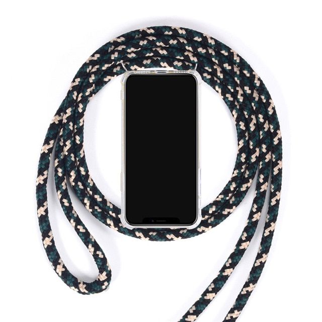 Strap Cord Phone Case for Samsung Galaxy A50 S21 plus A70 Note 20 S20 fe Ultra A7 2018 Cover Note 8 9 10 pro S10 S9 S8 plus S10e