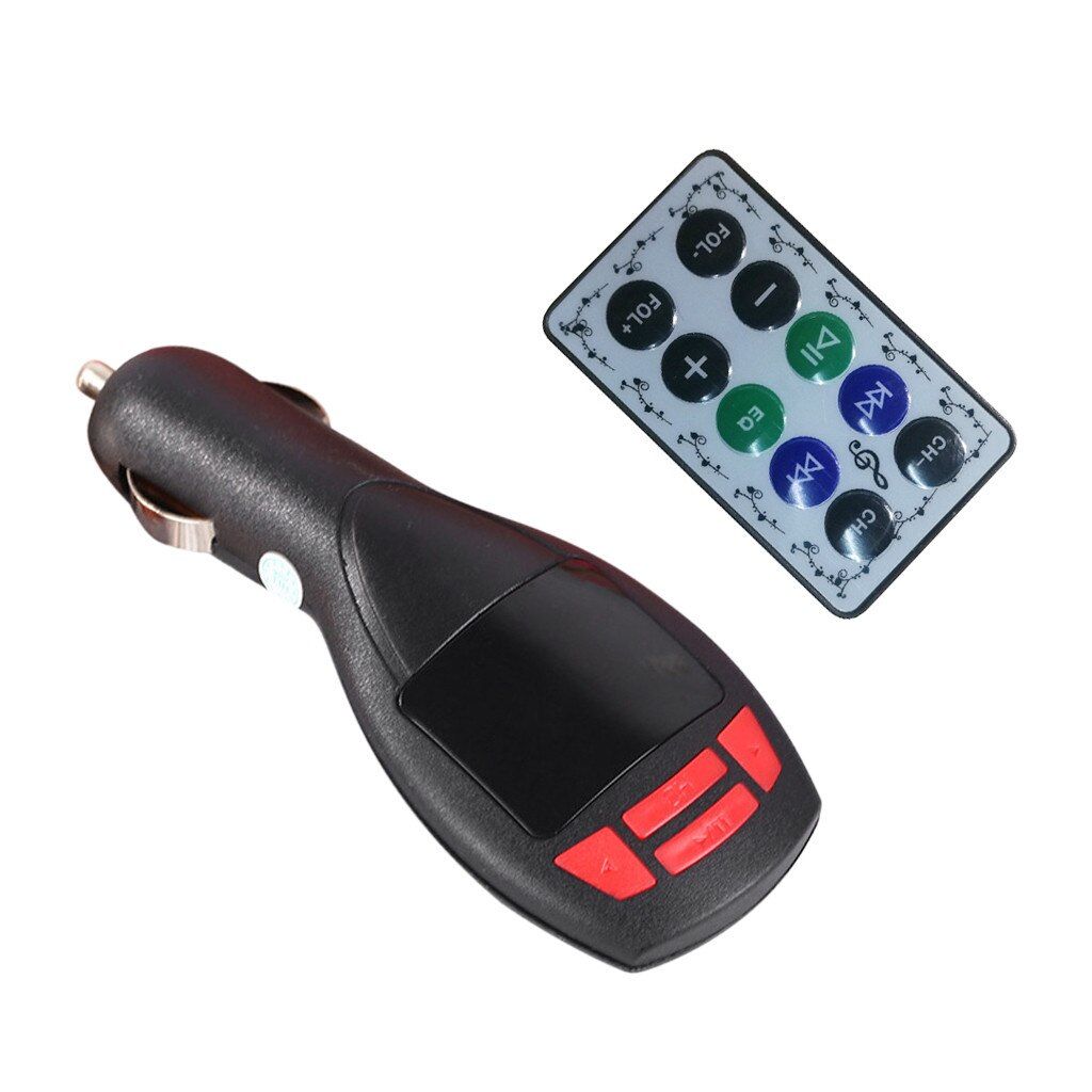 Auto Car FM Tran_s_mitter Wireless MP3 Player Car Accessories Interior Decoration Modulator LCD Car USB Charger Dropshipping