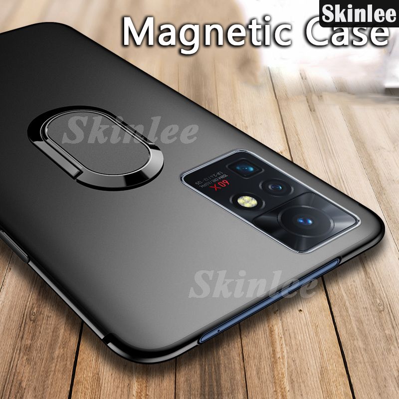 Skinlee Phone Case Infinix Zero X Neo Magnetic Stand Cover Bracket Finger Ring Cases for Infinix ZeroX Neo Back Cover