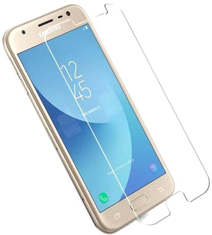 2pcs Glass for Samsung Galaxy J3 Pro Screen Protector 9H full black