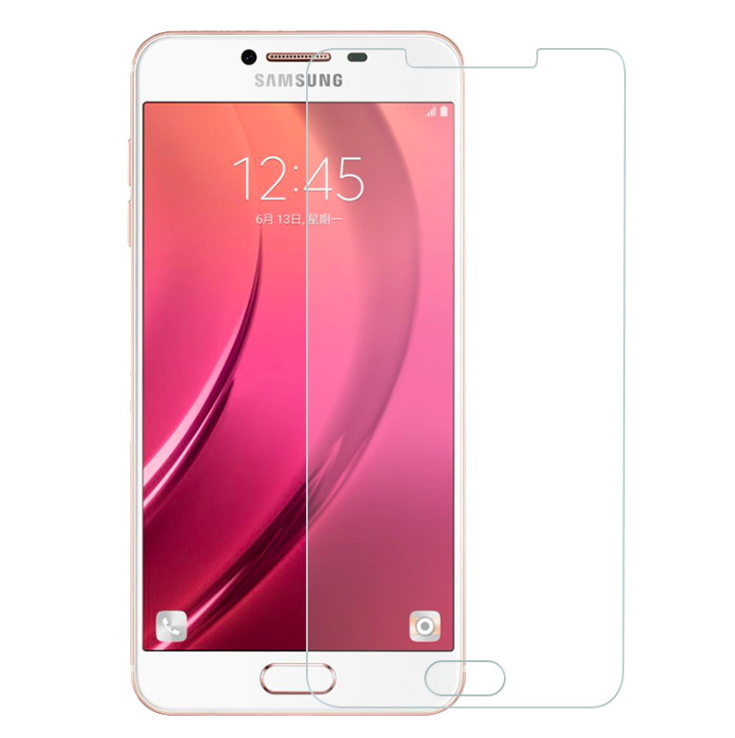 Samsung Galaxy J7 Pro Tempered 2.5D (Gorilla) Glass Screen Protector - Transparent