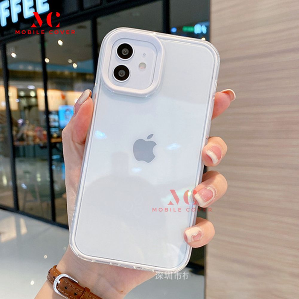 Transparent Mobile Case for iPhone 13 Pro / 13 Pro Max Cover Anti-Scratch Clear Back full Lens Protection Cover