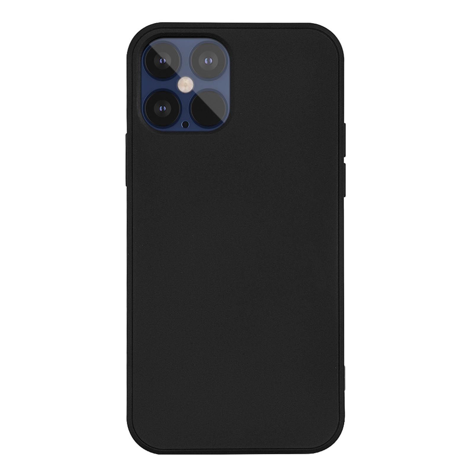 Anti-Drop Solid Color TPU Mobile Phone Protective Cover for iPhone12 PRO MAX
