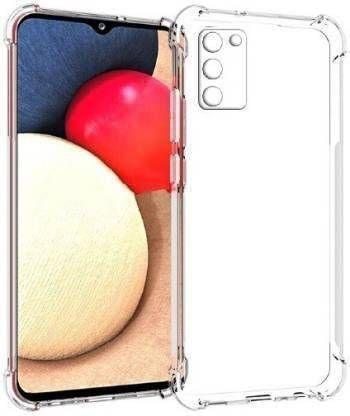Back Cover For Samsung Galaxy A03S  (Transparent, Shock Proof) - Phone Back Cover