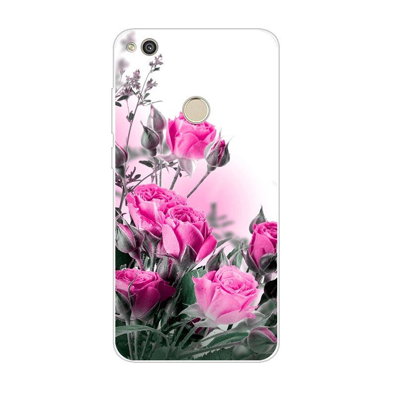 Phone Case for Huawei P8 Lite 2017 Soft Silicone TPU Pattern Print for Coque Huawei P8Lite 2017 P 8 Lite 2017 Case Cover