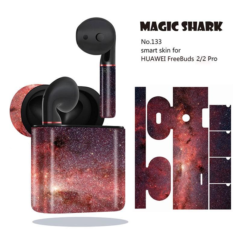 Magic Shark Star Sky Earphone Skin Wrap Dreamy Case Cover Sticker Film HUAWEI Freebuds 2 2 Pro