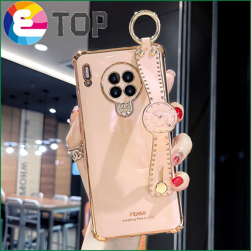 Suitable for Huawei mate30 mobile phone shell women's all-inclusive lens 30pro luggage silicone soft shell protective cover