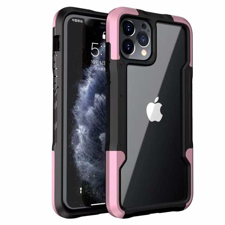 Shockproof Phone Case For iPhone 12 11 13 Pro Max X XR Transparent Case For iPhone 7 8 Plus 11 12 13 Hard PC Soft TPU Full Cover